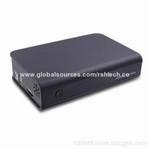 Full HD 1080p Network Media Player, Supports Plug-and-play Function and Google Android 2.2 OS